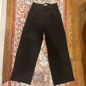 Max Studio Black wide leg pants